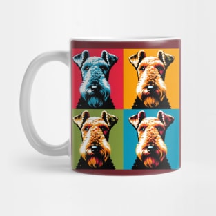 Airedale Terrier Pop Art - Dog Lovers Mug